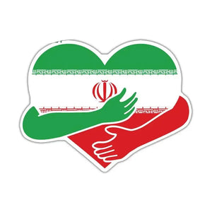Iran Flag Sticker Collection - Vinyl Bumper Stickers