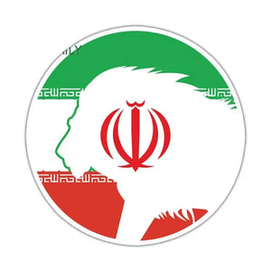 Iran Flag Sticker Collection - Vinyl Bumper Stickers