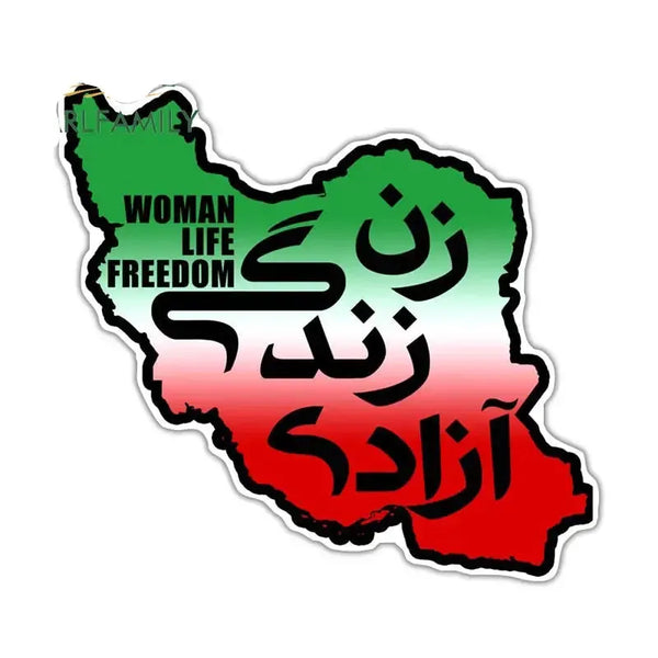Iran Flag Sticker Collection - Vinyl Bumper Stickers
