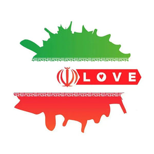 Iran Flag Sticker Collection - Vinyl Bumper Stickers