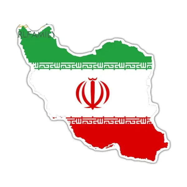 Iran Flag Sticker Collection - Vinyl Bumper Stickers