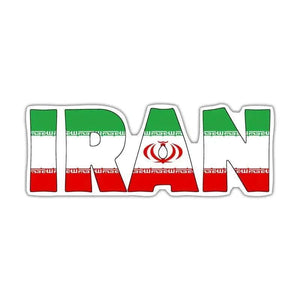 Iran Flag Sticker Collection - Vinyl Bumper Stickers