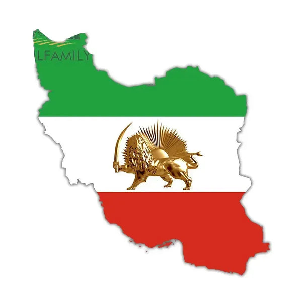Iran Flag Sticker Collection - Vinyl Bumper Stickers
