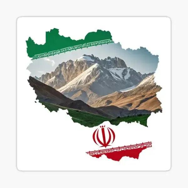 Iran Flag Sticker Collection - Vinyl Bumper Stickers