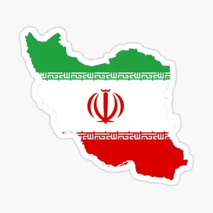 Iran Flag Sticker Collection - Vinyl Bumper Stickers