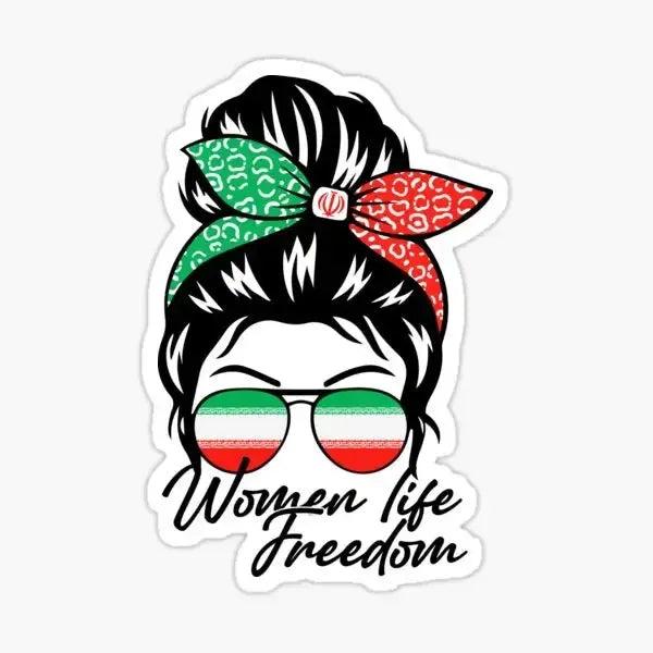 Iran Flag Sticker Collection - Vinyl Bumper Stickers