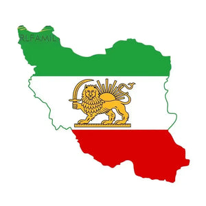 Iran Flag Sticker Collection - Vinyl Bumper Stickers
