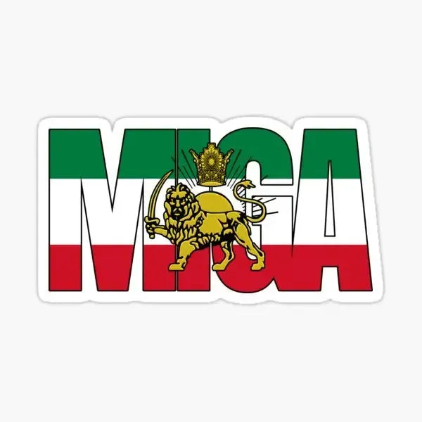 Iran Flag Sticker Collection - Vinyl Bumper Stickers