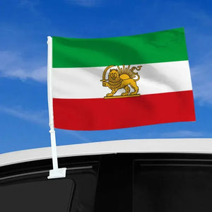 Iran USA Flag - 90x150cm(3x5ft) - 60x90cm(2x3ft)