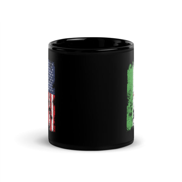 Iran USA Flag - Half American Mug