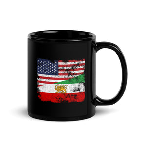 Iran USA Flag Mug