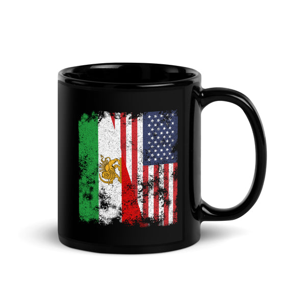Iran USA Flag Mug