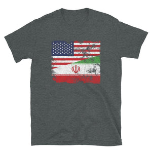 Iran USA Flag T-Shirt