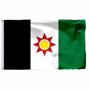 Iraq Flag 1959–1963 - 90x150cm(3x5ft) - 60x90cm(2x3ft)