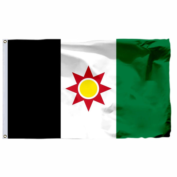 Iraq Flag 1959–1963 - 90x150cm(3x5ft) - 60x90cm(2x3ft)