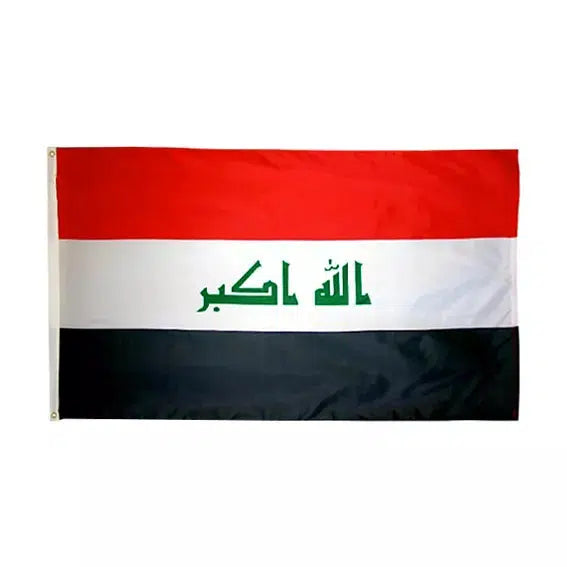 Iraq Flag - 90x150cm(3x5ft) - 60x90cm(2x3ft)
