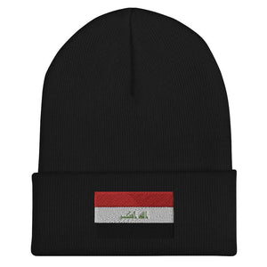 Iraq Flag Beanie - Embroidered Winter Hat