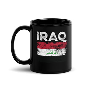 Iraq Flag Distressed - Iraqi Flag Mug