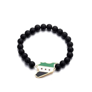 Iraq & Syria Flag Map Bracelet