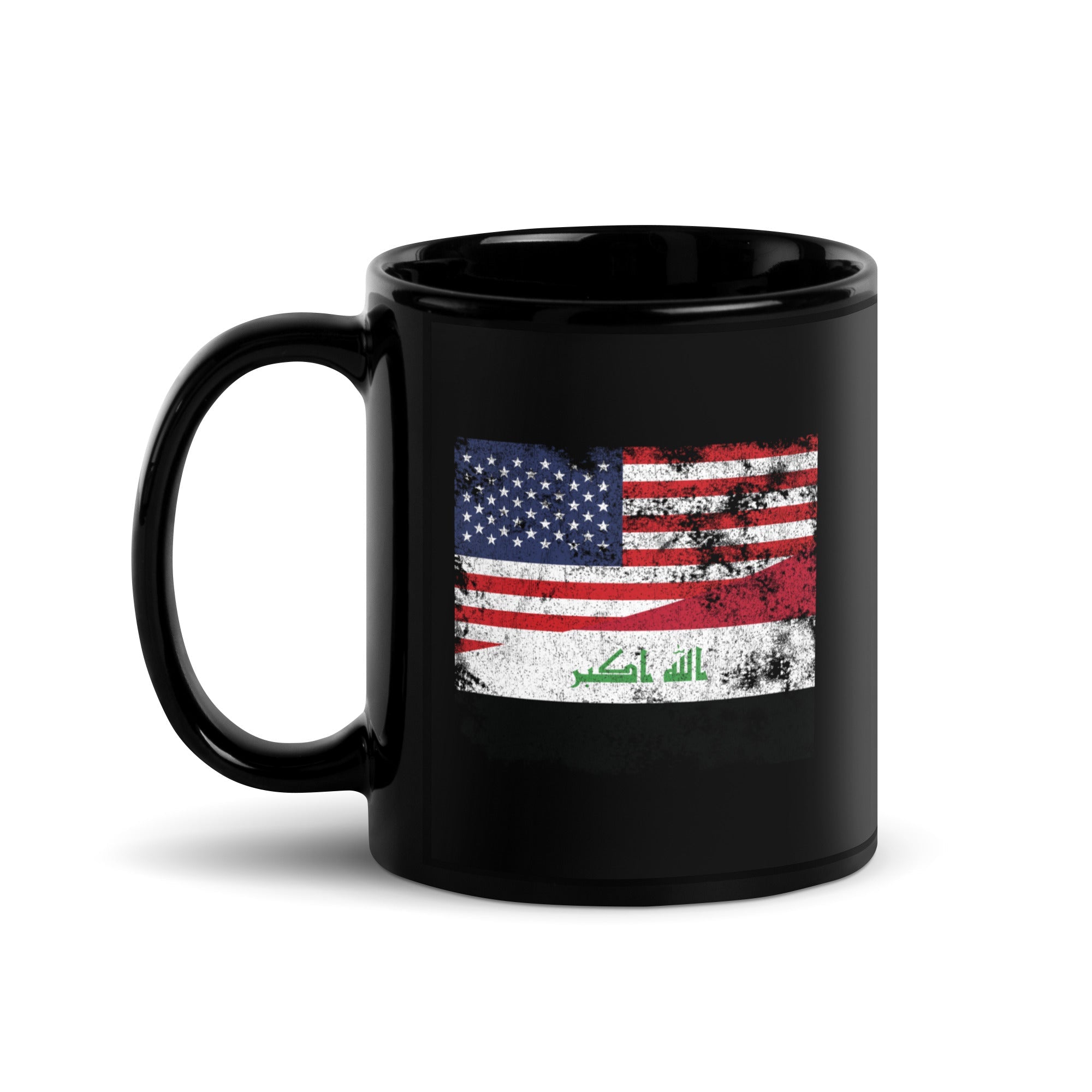 Iraq USA Flag Mug