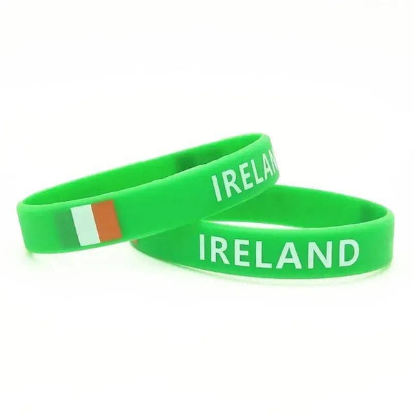 Ireland Flag Bracelet - Silicone Wristband