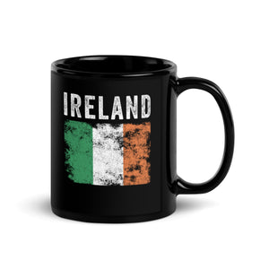 Ireland Flag Distressed - Irish Flag Mug