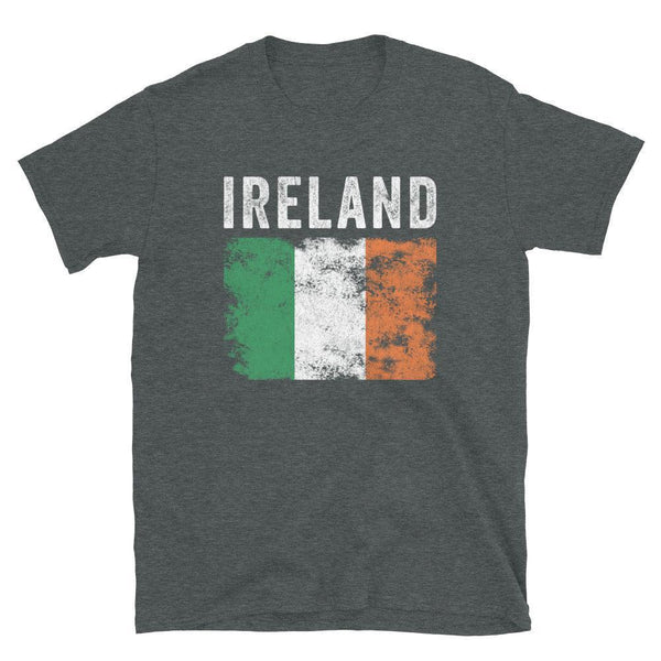 Ireland Flag Distressed - Irish Flag T-Shirt