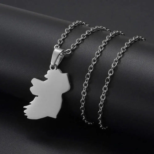 Ireland Map Necklace