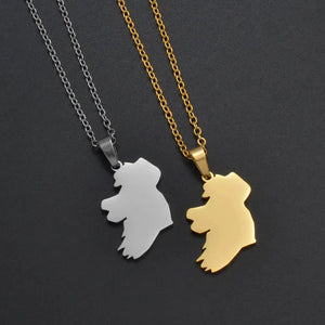 Ireland Map Necklace