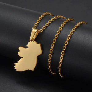 Ireland Map Necklace