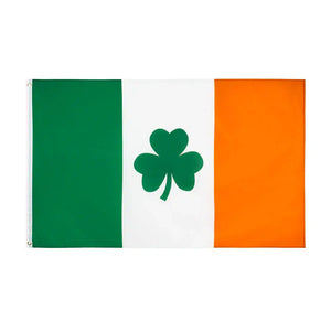 Ireland Shamrock Flag - 90x150cm(3x5ft) - 60x90cm(2x3ft)