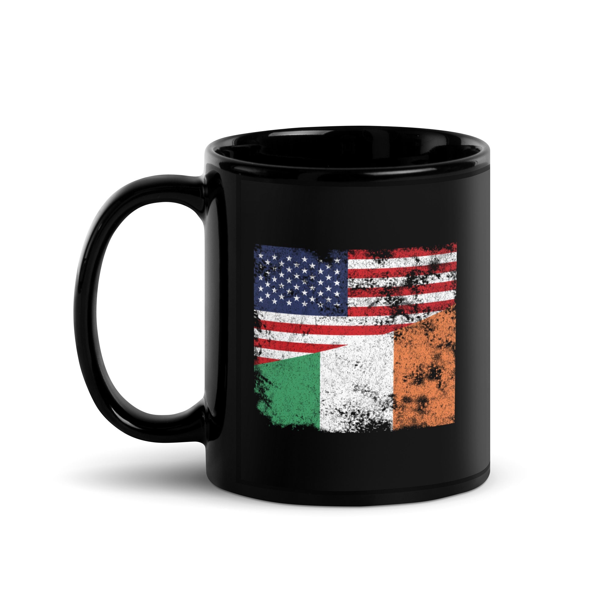 Ireland USA Flag Mug