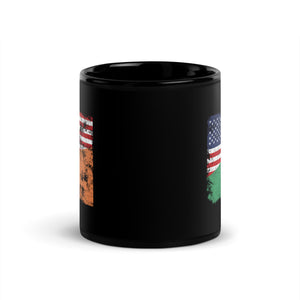 Ireland USA Flag Mug