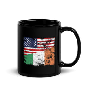 Ireland USA Flag Mug