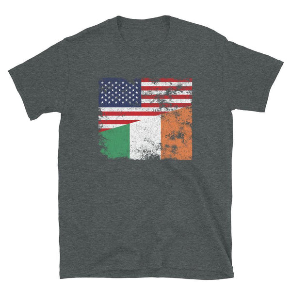 Ireland USA Flag T-Shirt