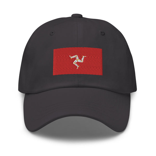 Isle Of Man Flag Cap - Adjustable Embroidered Dad Hat