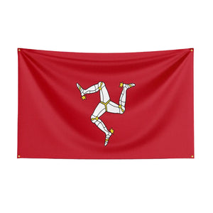 Isle of Man Flag - 90x150cm(3x5ft) - 60x90cm(2x3ft)