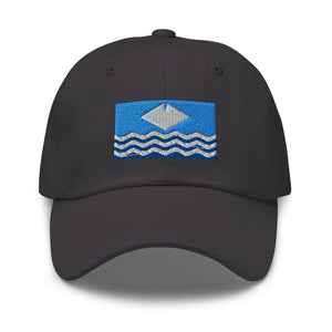 Isle of Wight Flag Cap - Adjustable Embroidered Dad Hat
