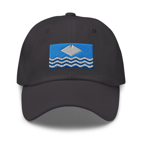 Isle of Wight Flag Cap - Adjustable Embroidered Dad Hat