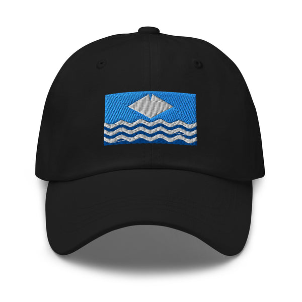 Isle of Wight Flag Cap - Adjustable Embroidered Dad Hat