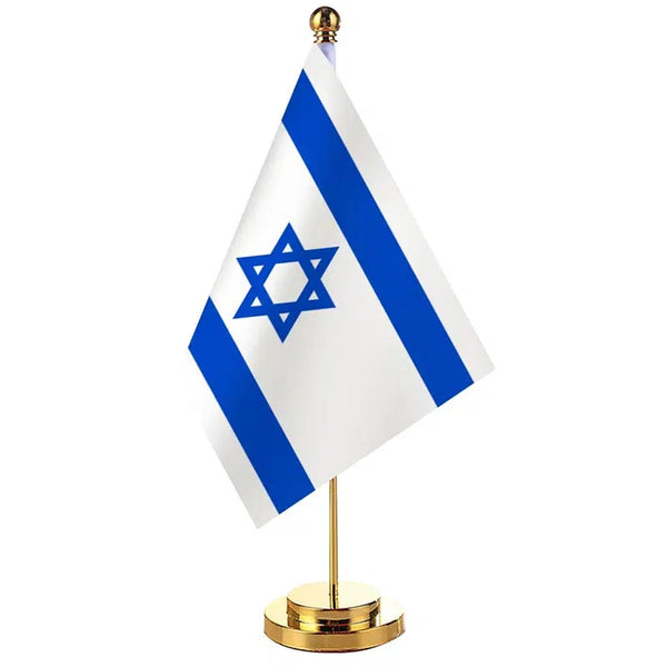 Israel Desk Flag - Small Office Table Flag