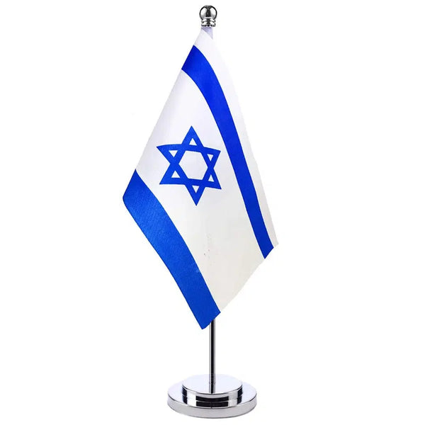 Israel Desk Flag - Small Office Table Flag