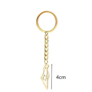 Israel Flag Map Keychain Collection