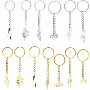Israel Flag Map Keychain Collection