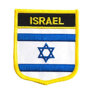 Miếng vá cờ Israel - Khâu/Ủi trên miếng vá
