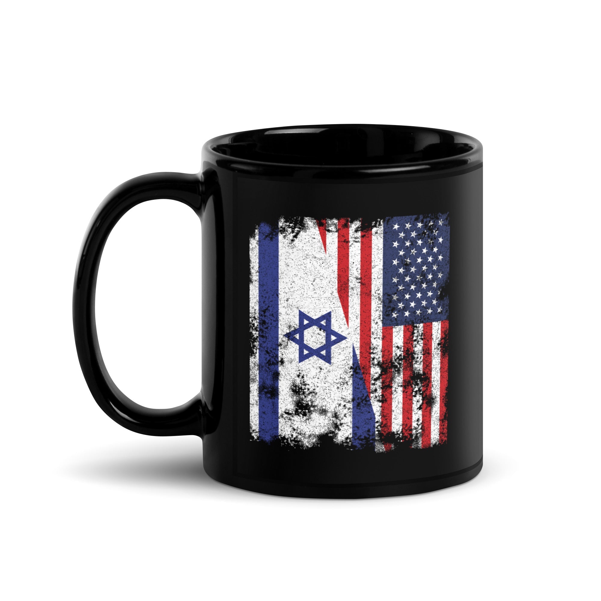 Israel USA Flag - Half American Mug