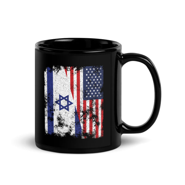 Israel USA Flag - Half American Mug