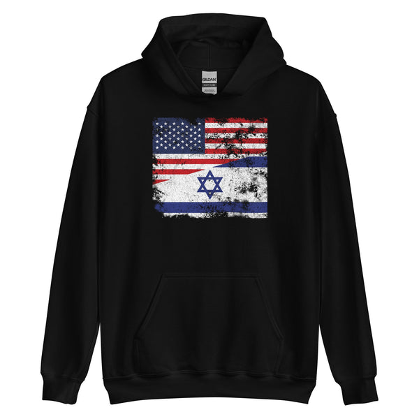 Israel USA Flag Hoodie