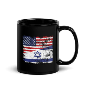 Israel USA Flag Mug