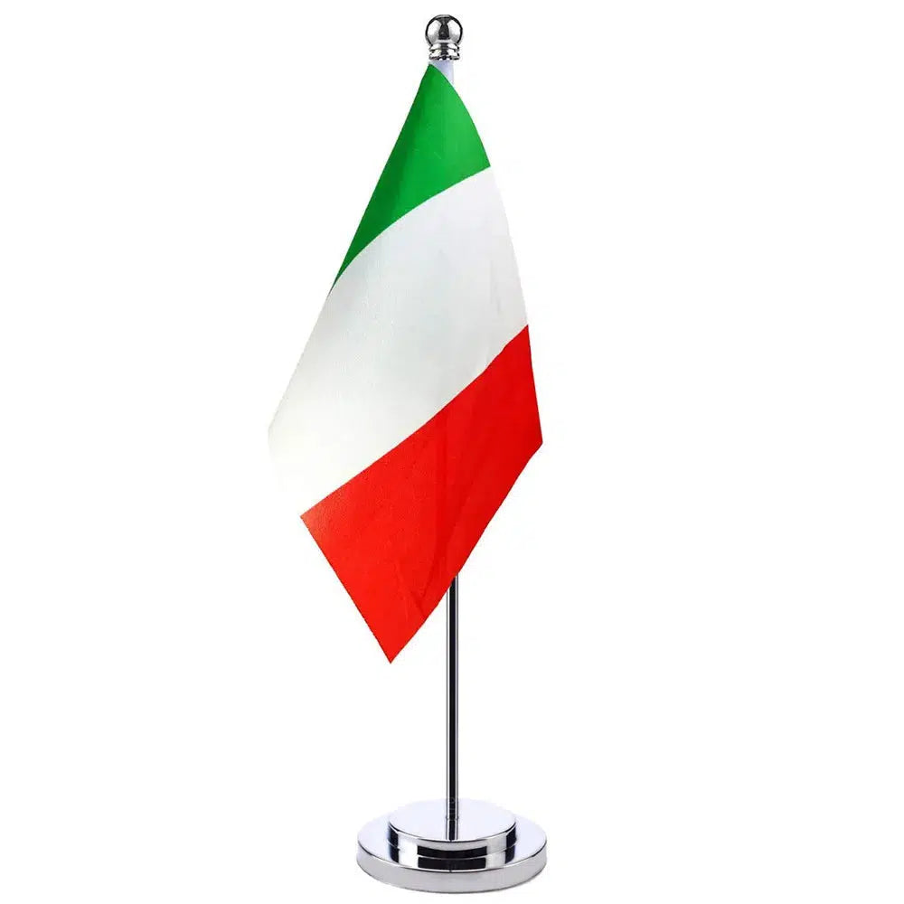 Italy Desk Flag - Small Office Table Flag